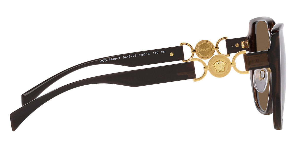 VERSACE SUNGLASSES MEDUSA - VE4449D 541673 58 - Transparent Brown