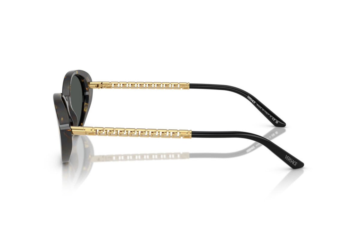 VERSACE SUNGLASSES TUBULAR GRECA OVAL - VE4469 547087 54