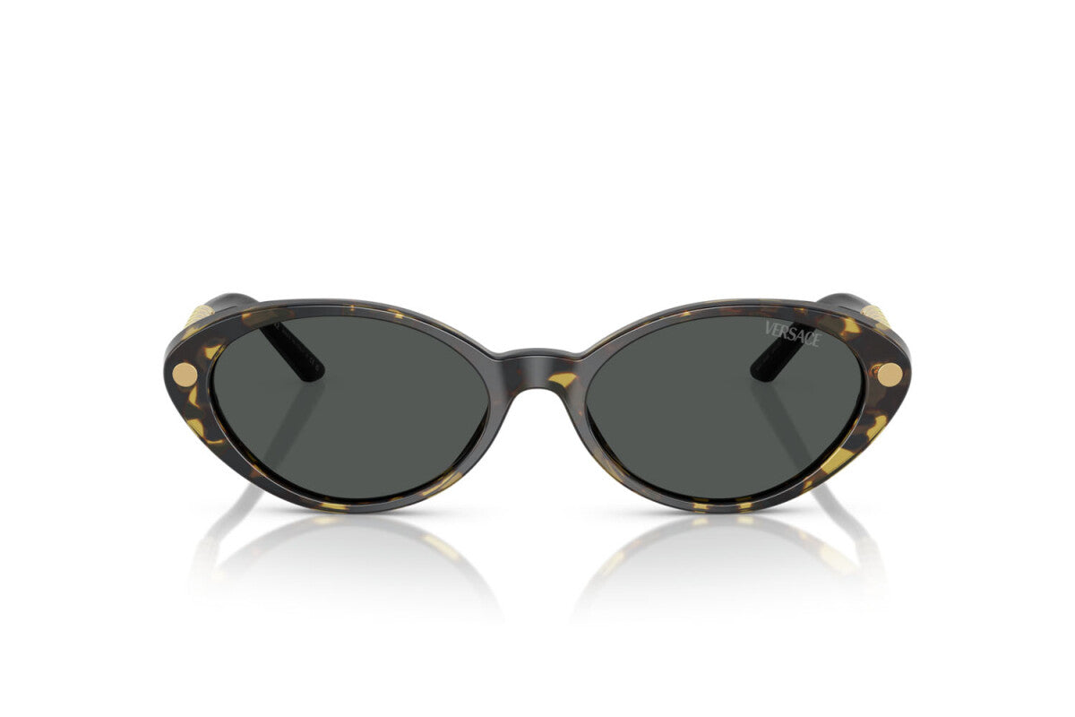 VERSACE SUNGLASSES TUBULAR GRECA OVAL - VE4469 547087 54