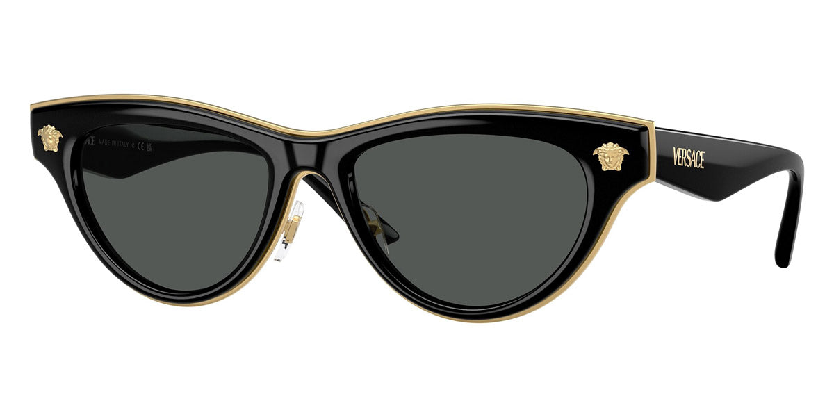 VERSACE SUNGLASSES - VE2273 GB1/87 52 - Black