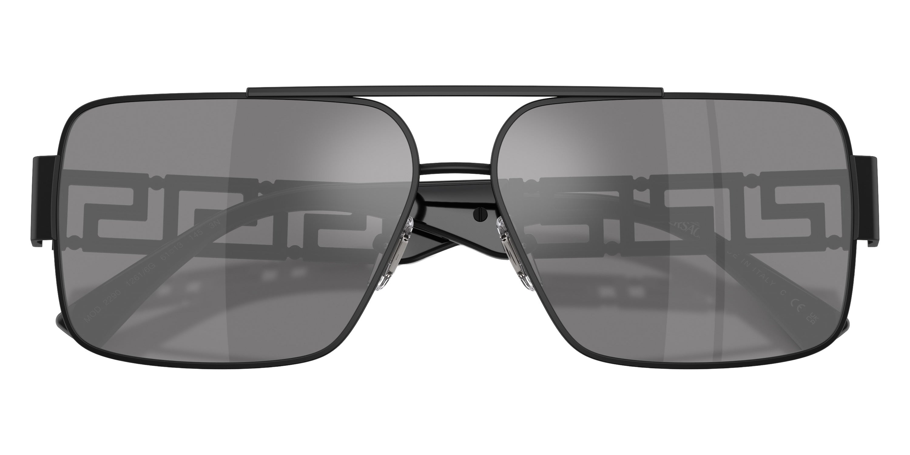 VERSACE SUNGLASSES - VE2290 12616G 61 - Matte Black