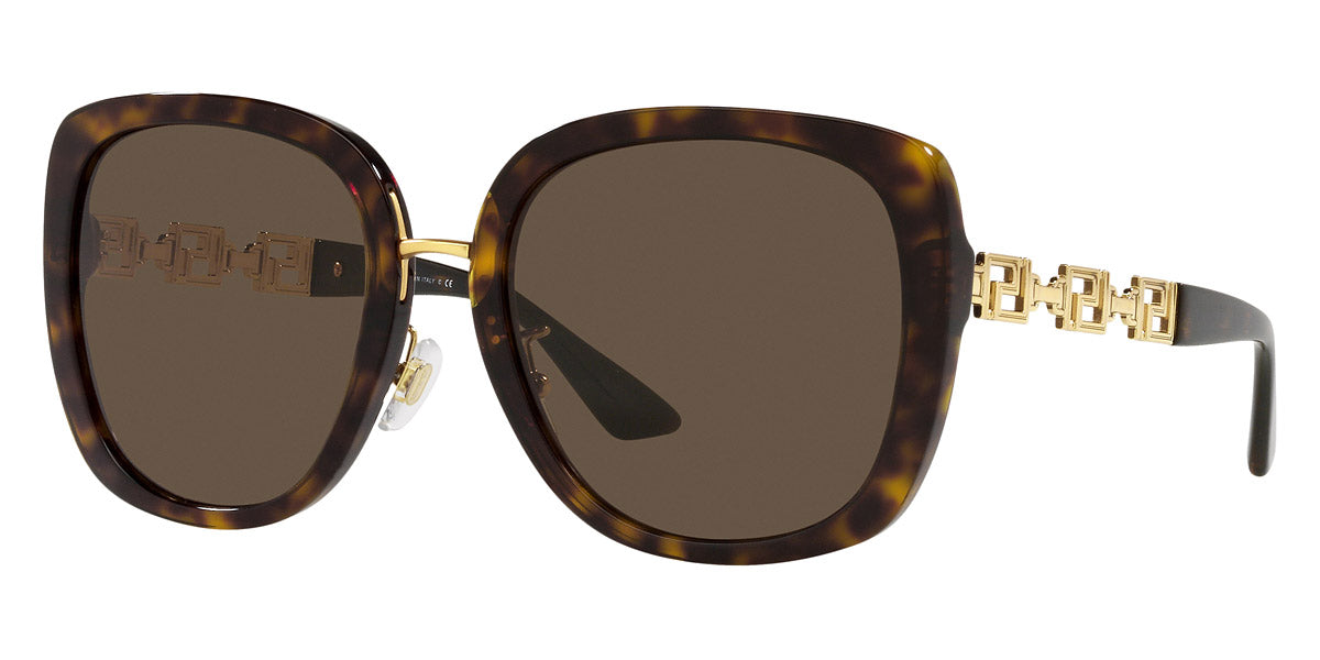 VERSACE SUNGLASSES - VE4407D 108/73 56 - Havana/Gold