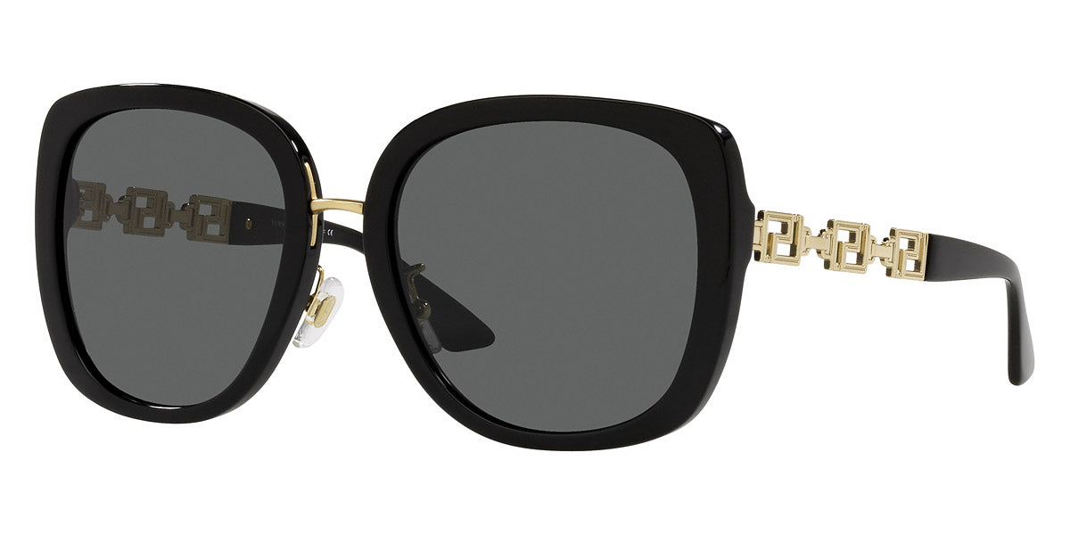VERSACE SUNGLASSES - VE4407D GB1/87 56 - Black/Gold