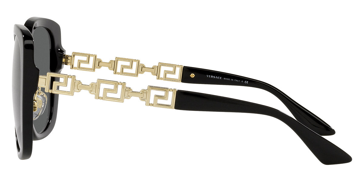 VERSACE SUNGLASSES - VE4407D GB1/87 56 - Black/Gold