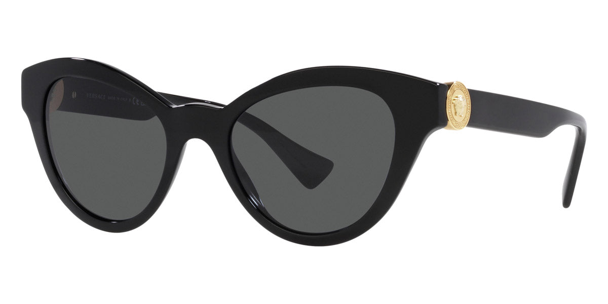 VERSACE SUNGLASSES - VE4435 GB1/87 52 - Black
