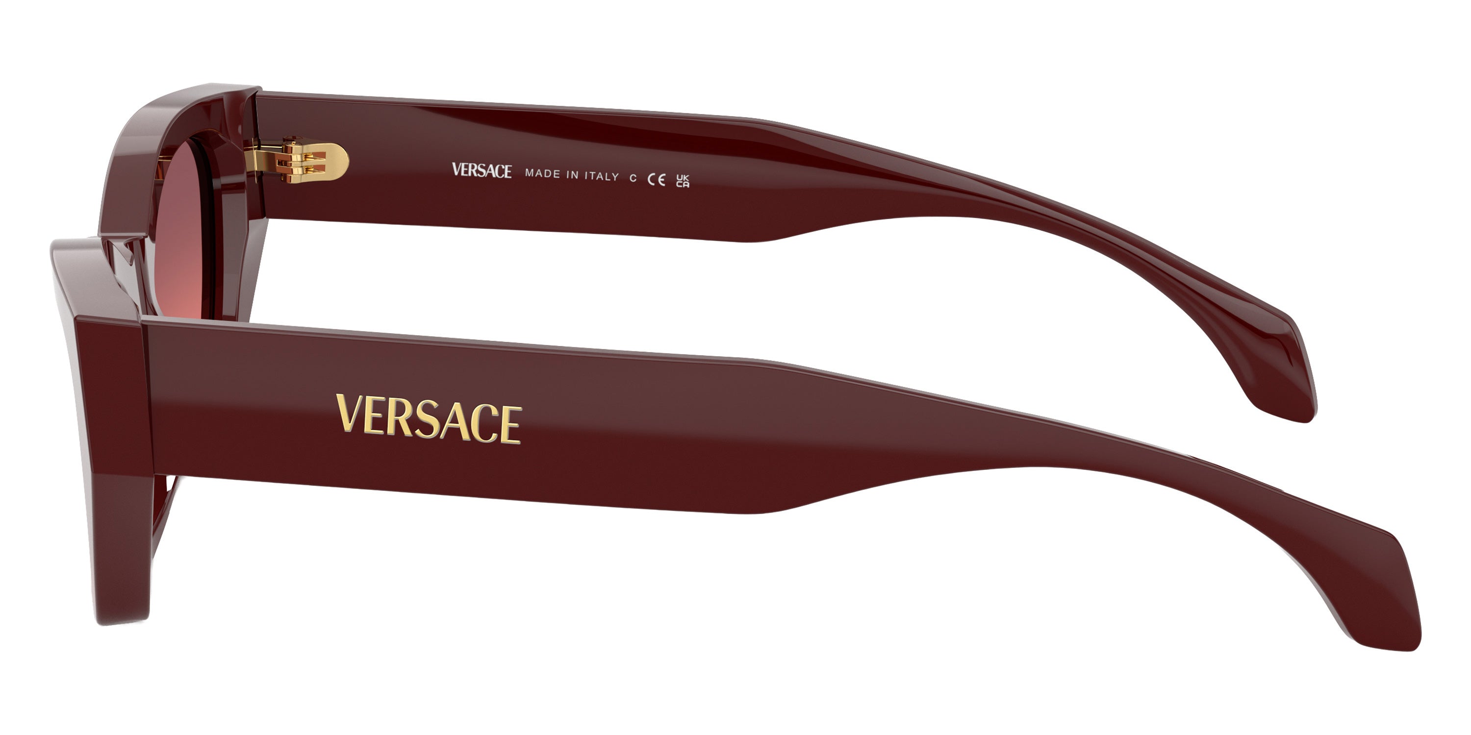 VERSACE SUNGLASSES - VE4488U 551520 53 - Solid Red