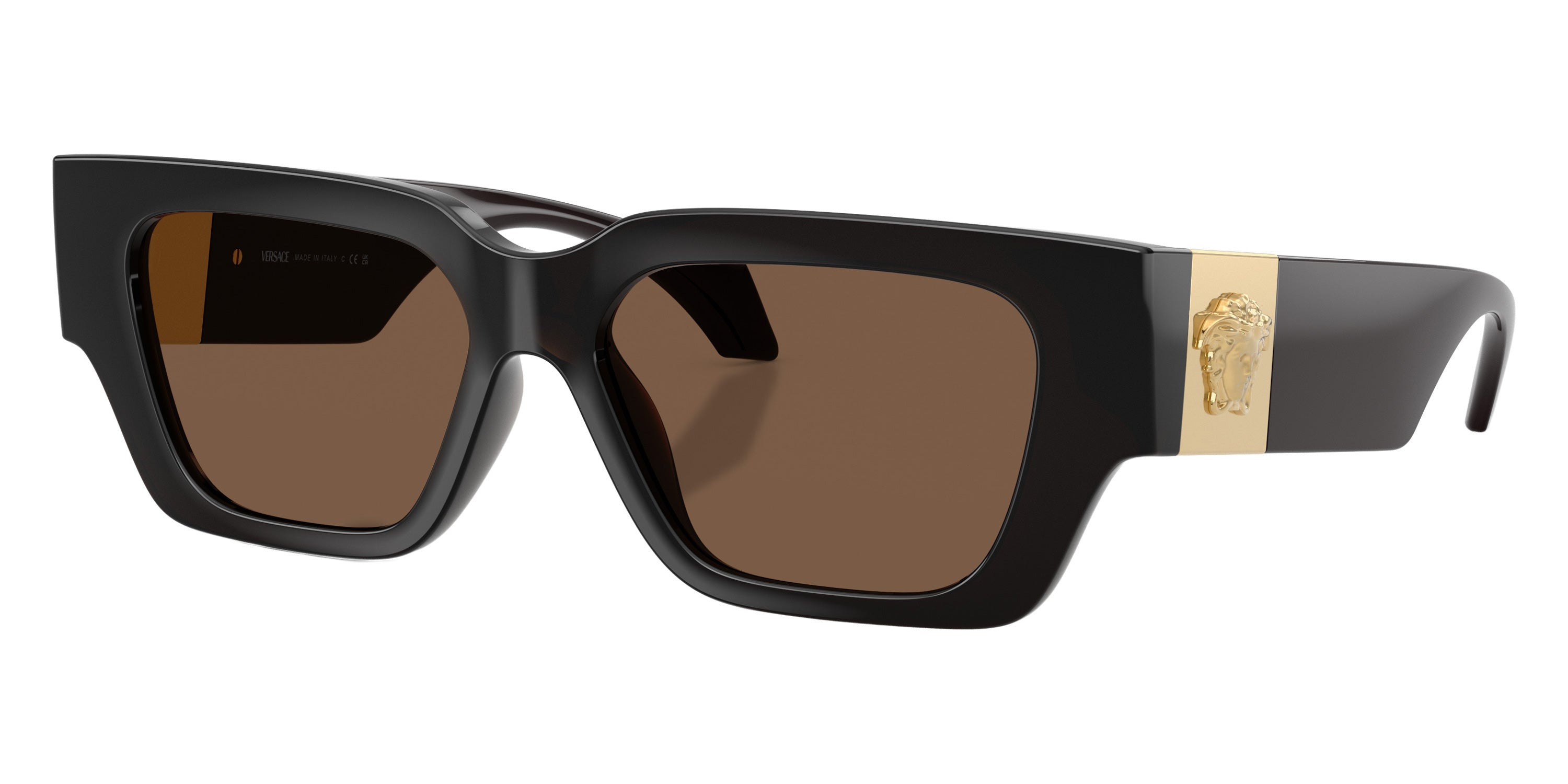 VERSACE SUNGLASSES - VE4497U 554373 53 - Transparent Brown