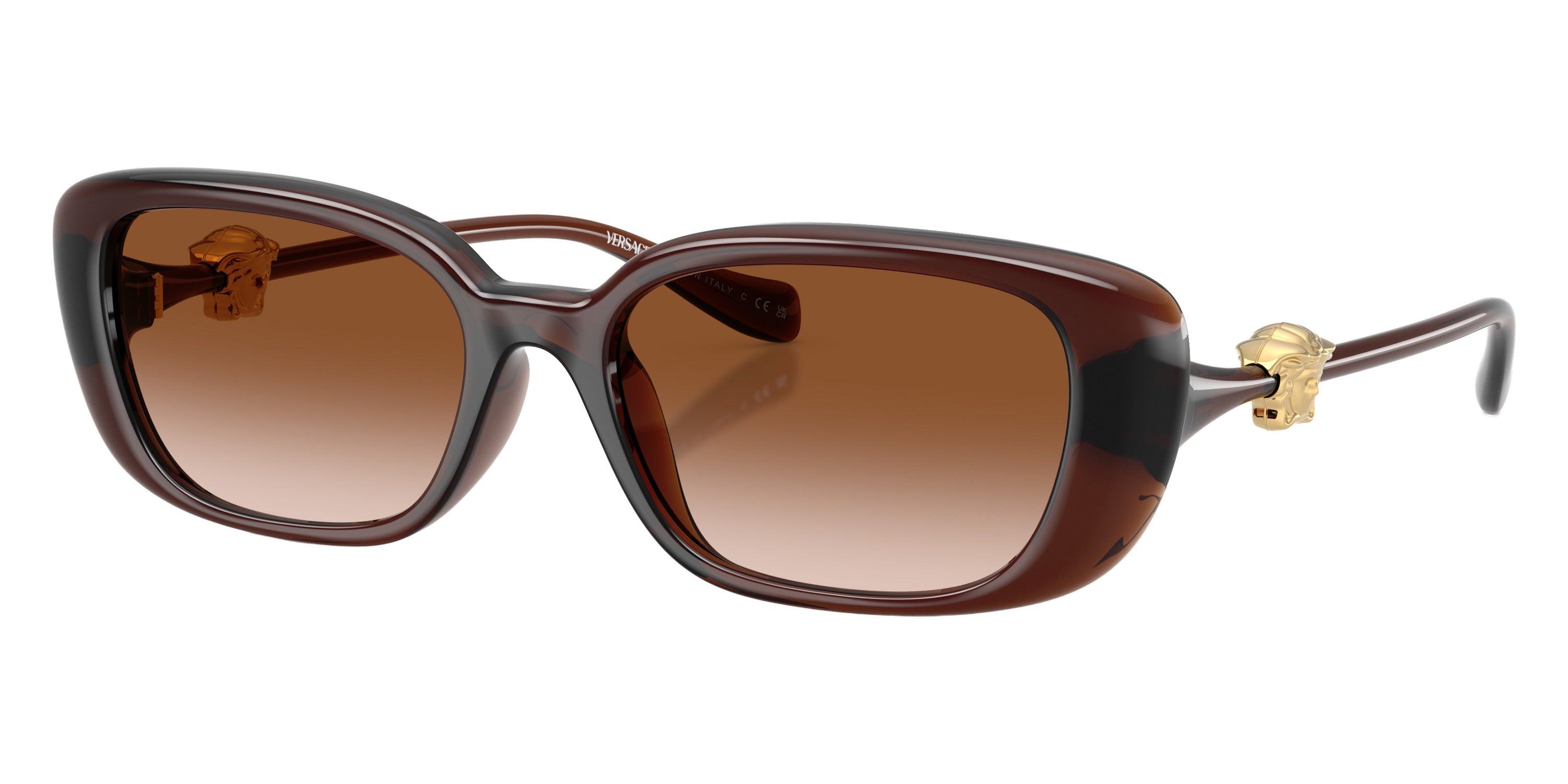 VERSACE SUNGLASSES - VE4504D 533213 56 - Transparent Brown