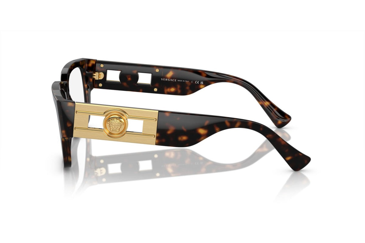 VERSACE EYEGLASSES - VE3350 108 55 - Havana