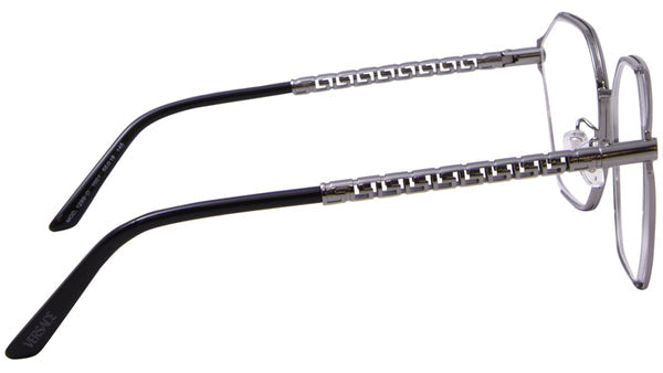 VERSACE EYEGLASSES - VE1299D 1001 55 - Gunmetal
