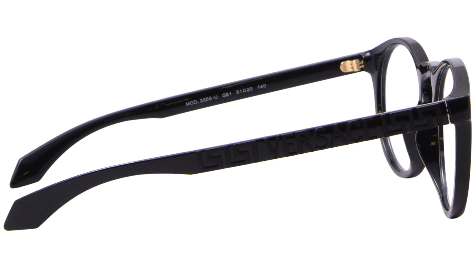 VERSACE EYEGLASSES - VE3355U GB1 51 - Black