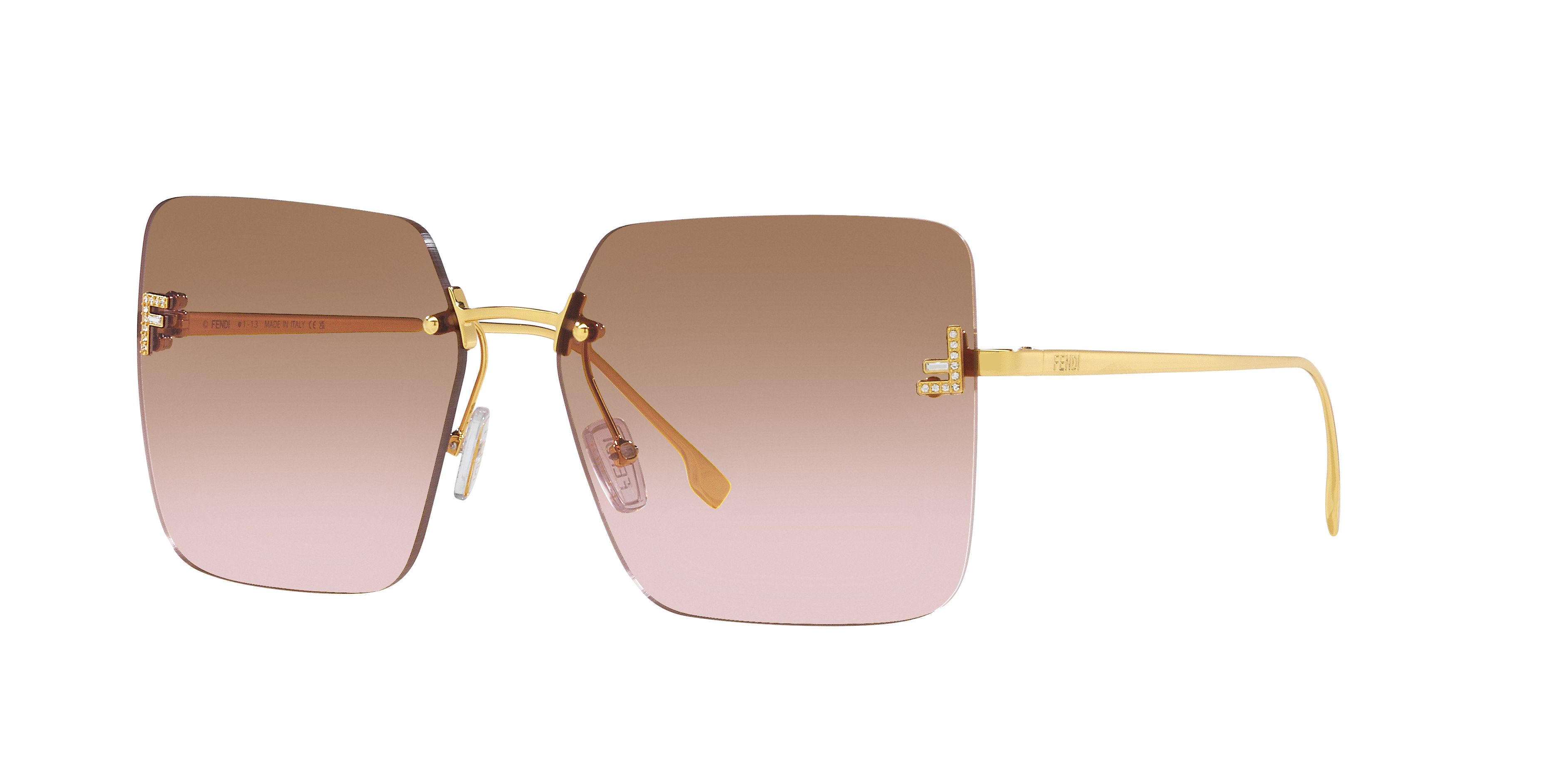 *WRONG PRICE* FENDI FIRST CRYSTAL SUNGLASSES - FE4082US 30T 59