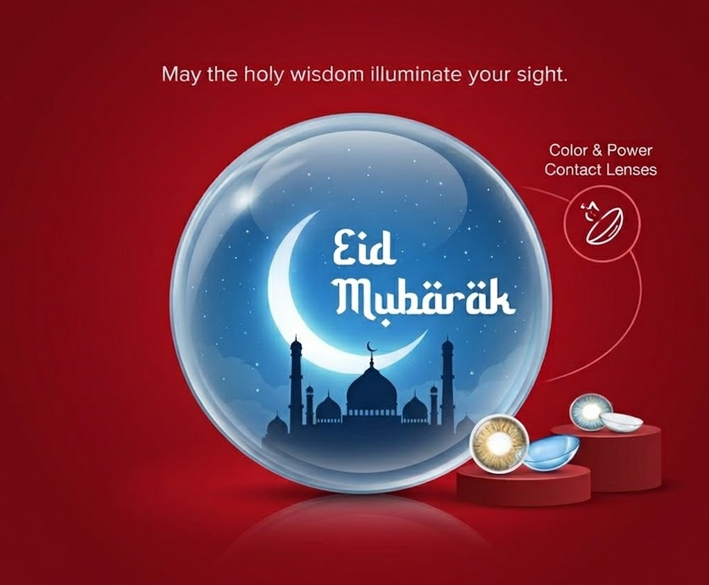 Dubai Optical Eid Offers 2026: Save Big on Color & Power Contact Lenses