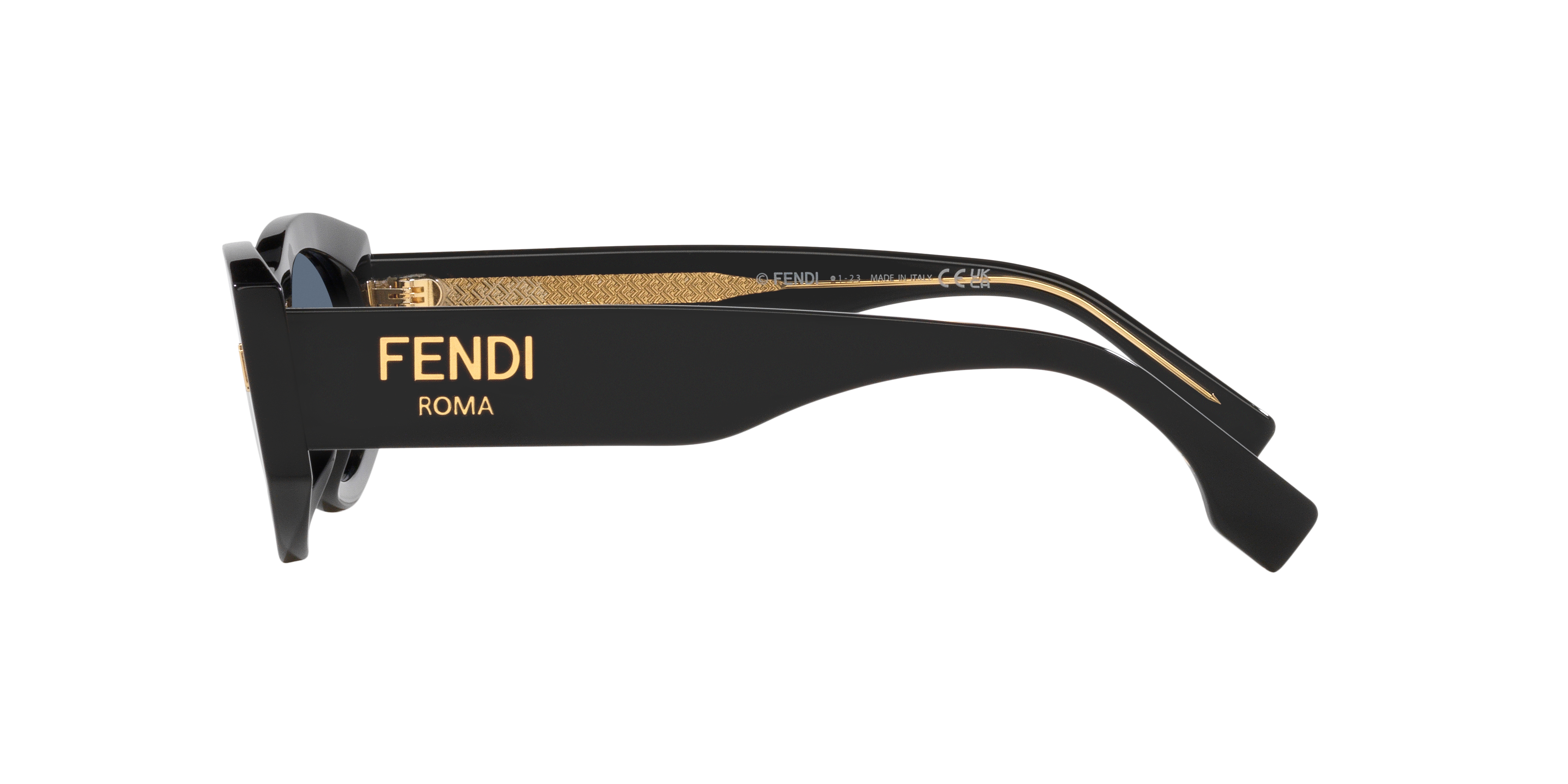 FENDI SUNGLASSES - FE40125I 01V 52