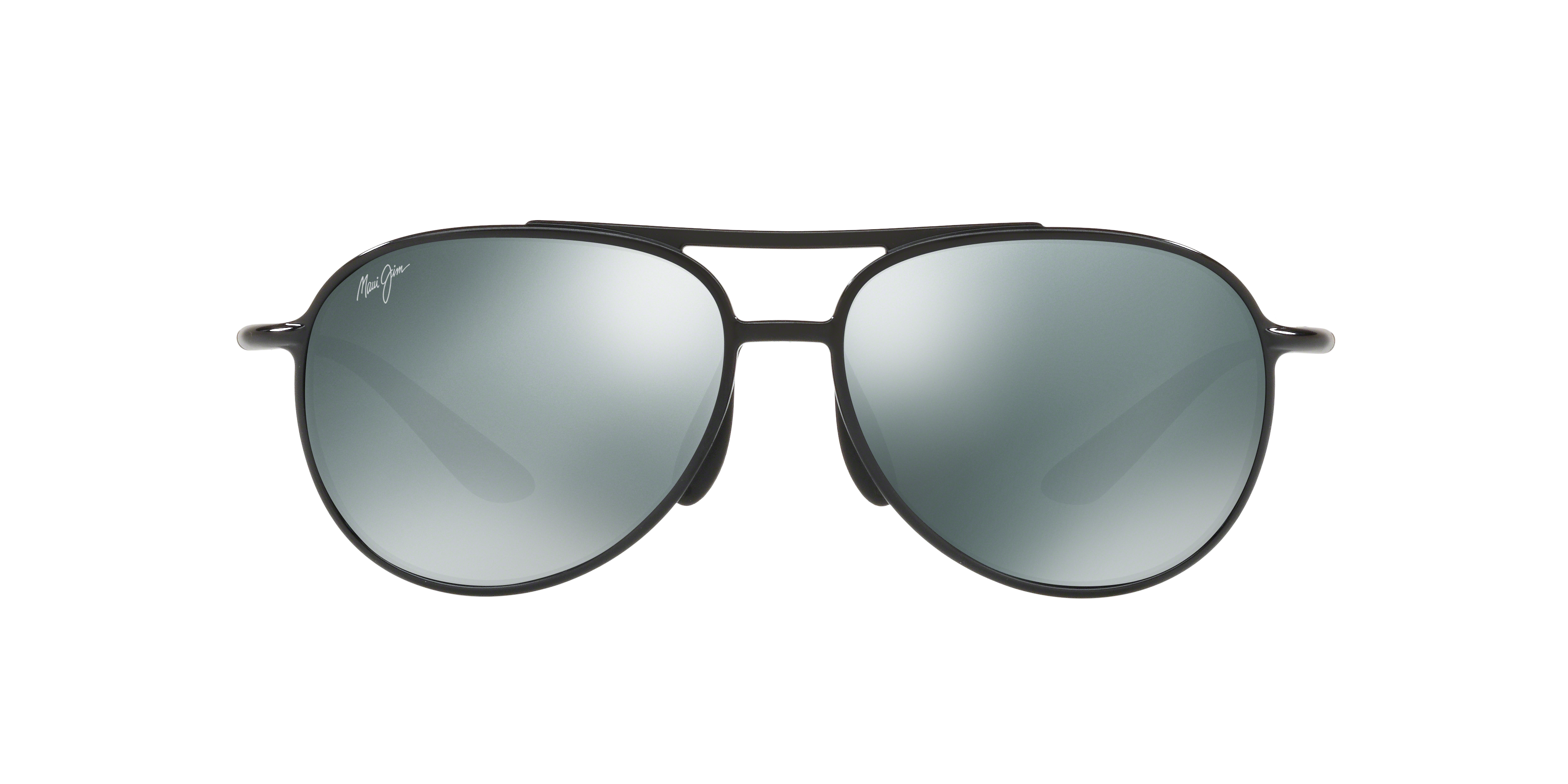 MAUI JIM SUNGLASSES - 438 02 ALELELE BRIDGE GRAY/BLACK/GLOSS