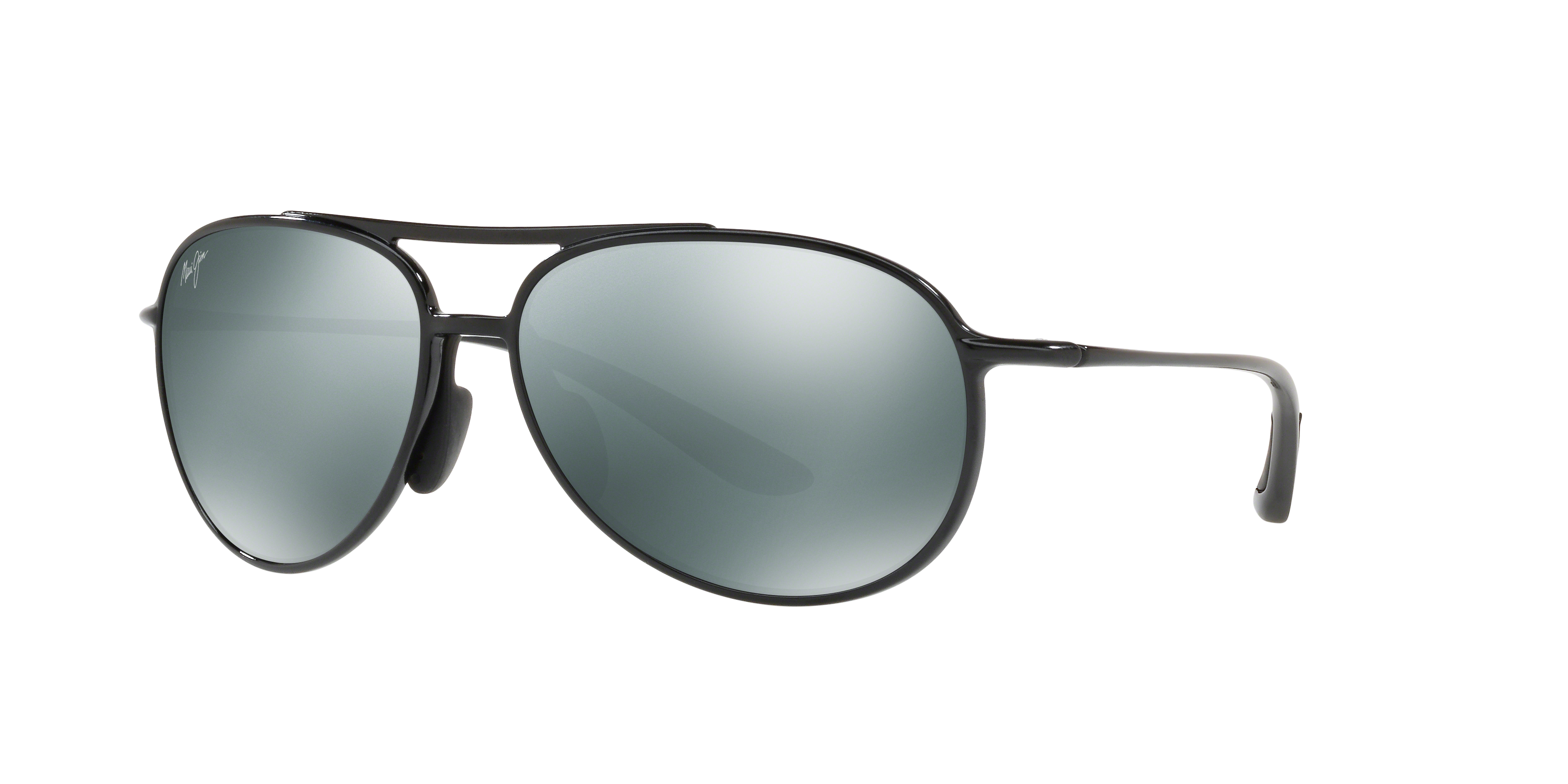 MAUI JIM SUNGLASSES - 438 02 ALELELE BRIDGE GRAY/BLACK/GLOSS