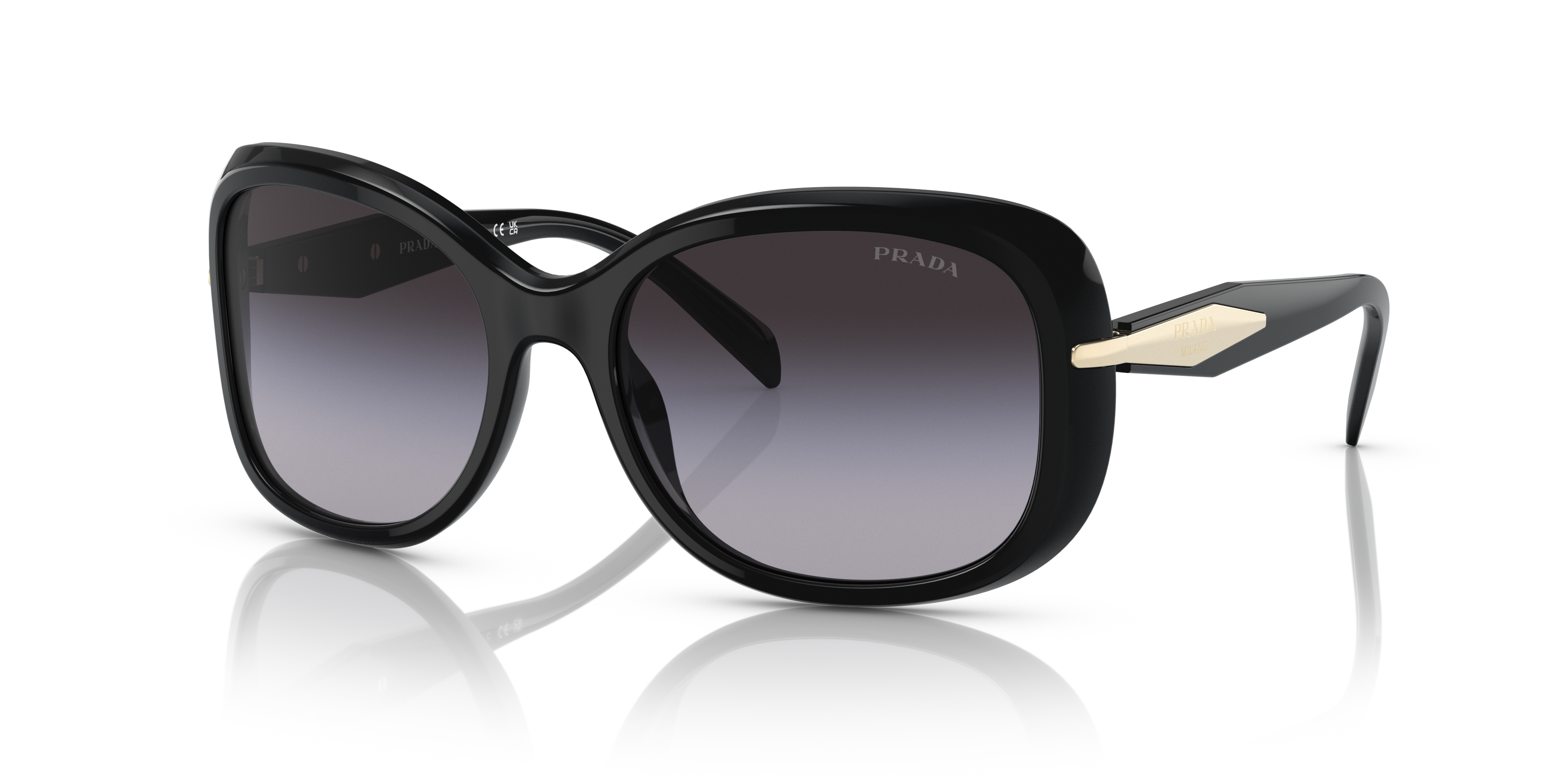 PRADA SUNGLASSES - PR 04ZS 1AB09S 57