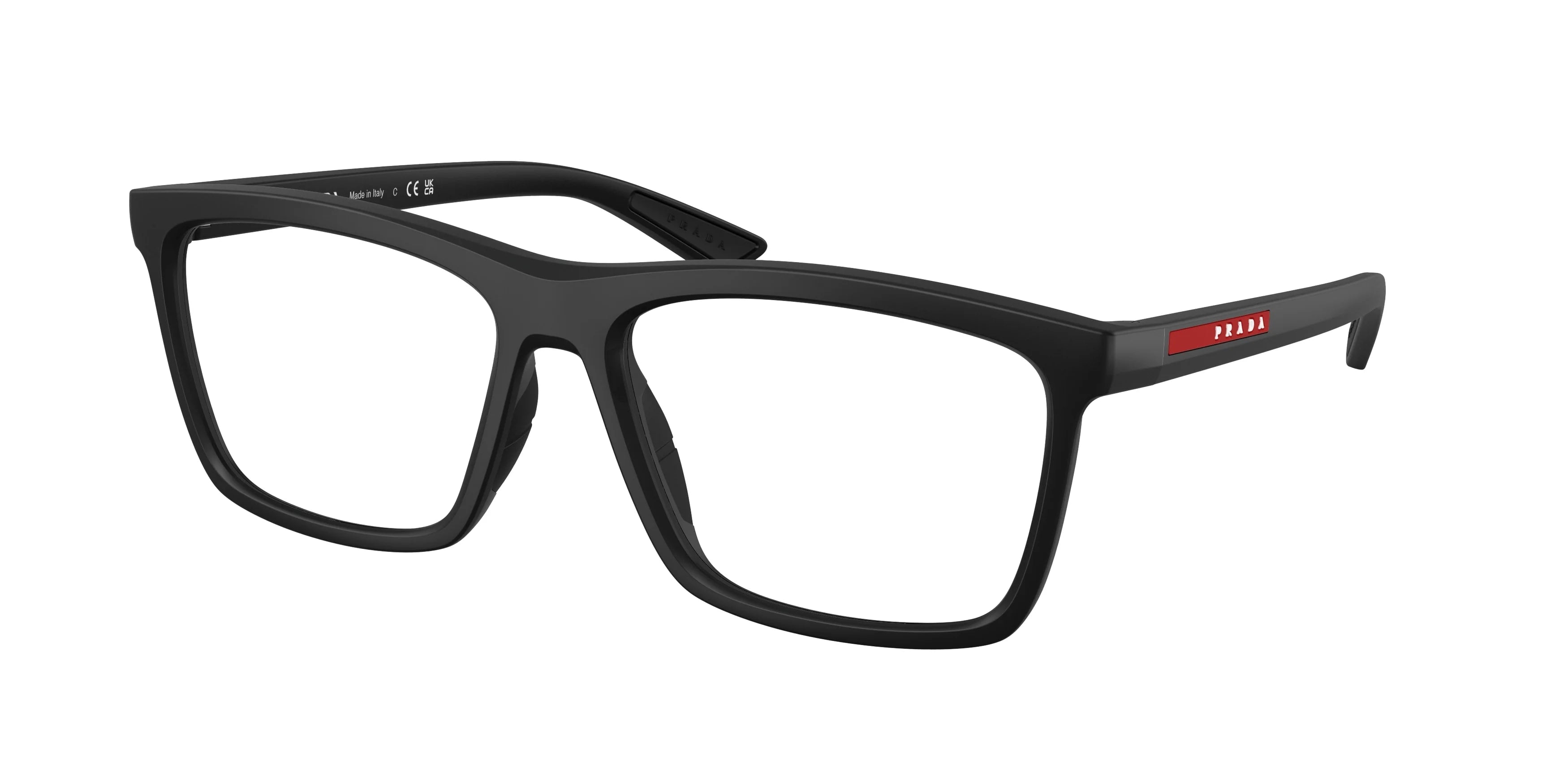 PRADA LINEA ROSSA EYEGLASSES - PS 01TV 1BO1O1 56