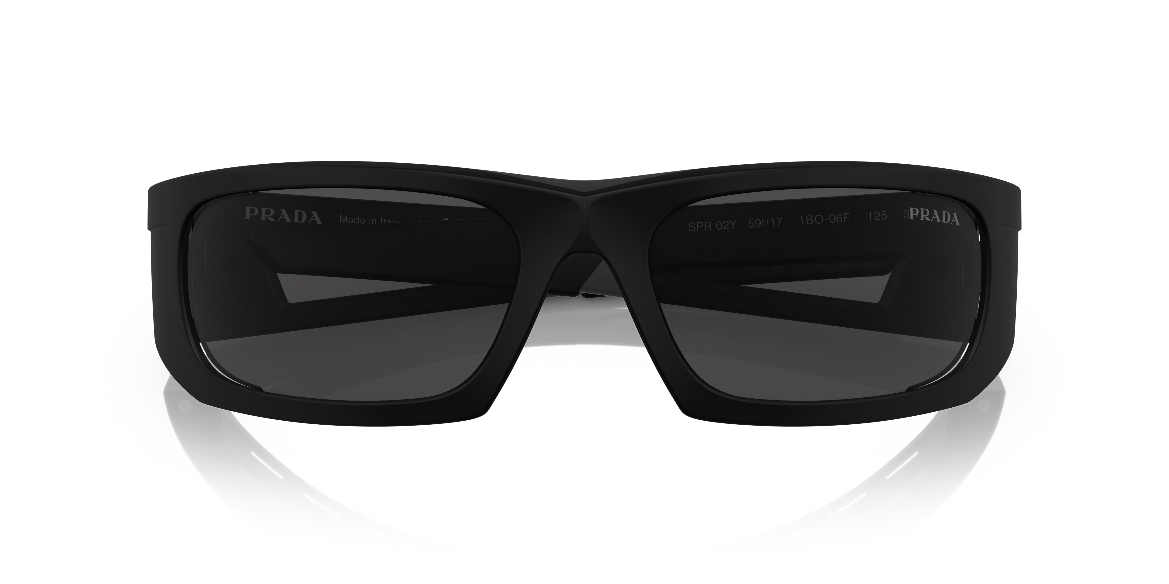 PRADA LINEA ROSSA SUNGLASSES - PS 02YS 1BO06F 59