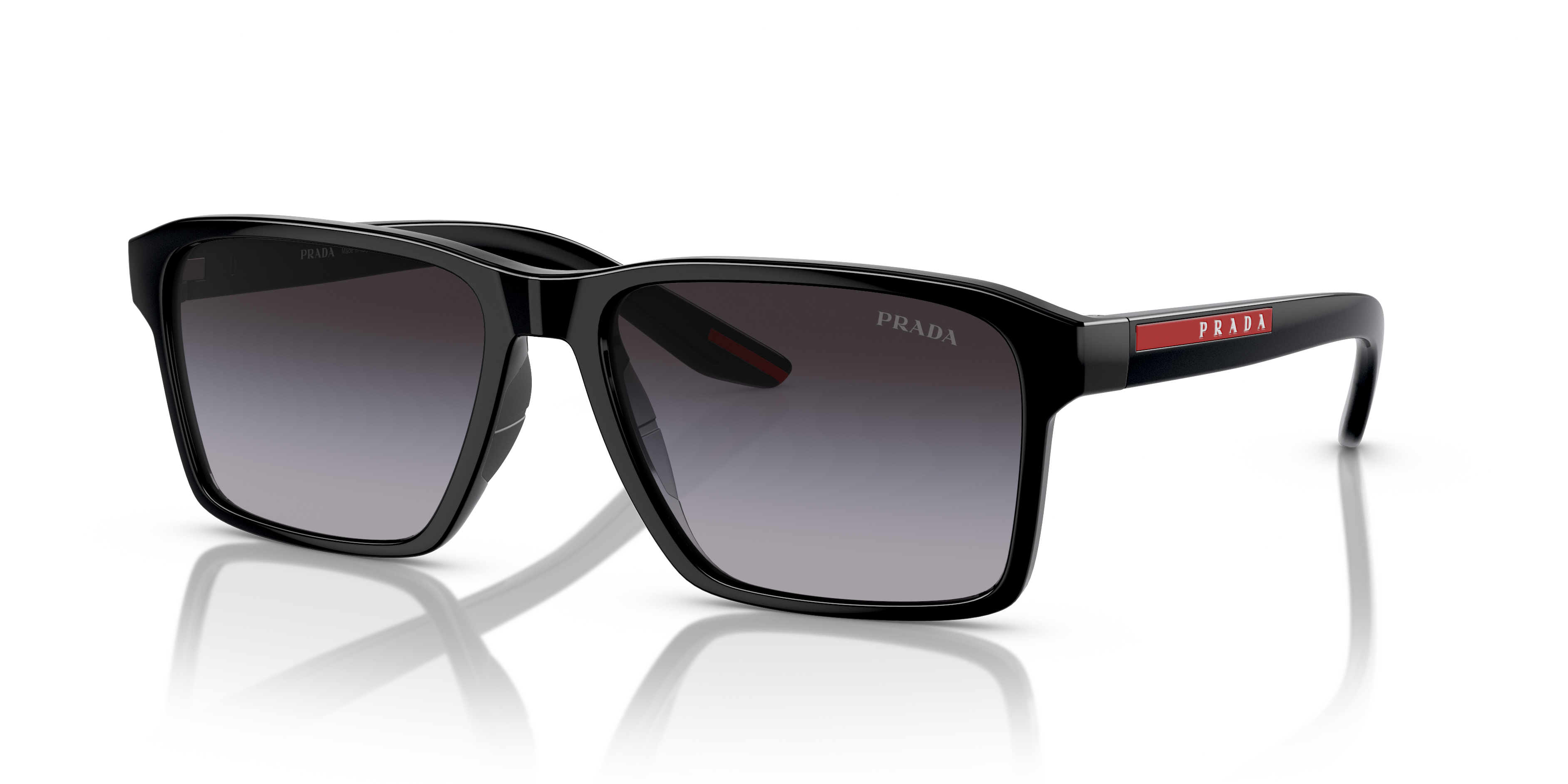 PRADA LINEA ROSSA SUNGLASSES - PS 05YSF 1AB09U 58