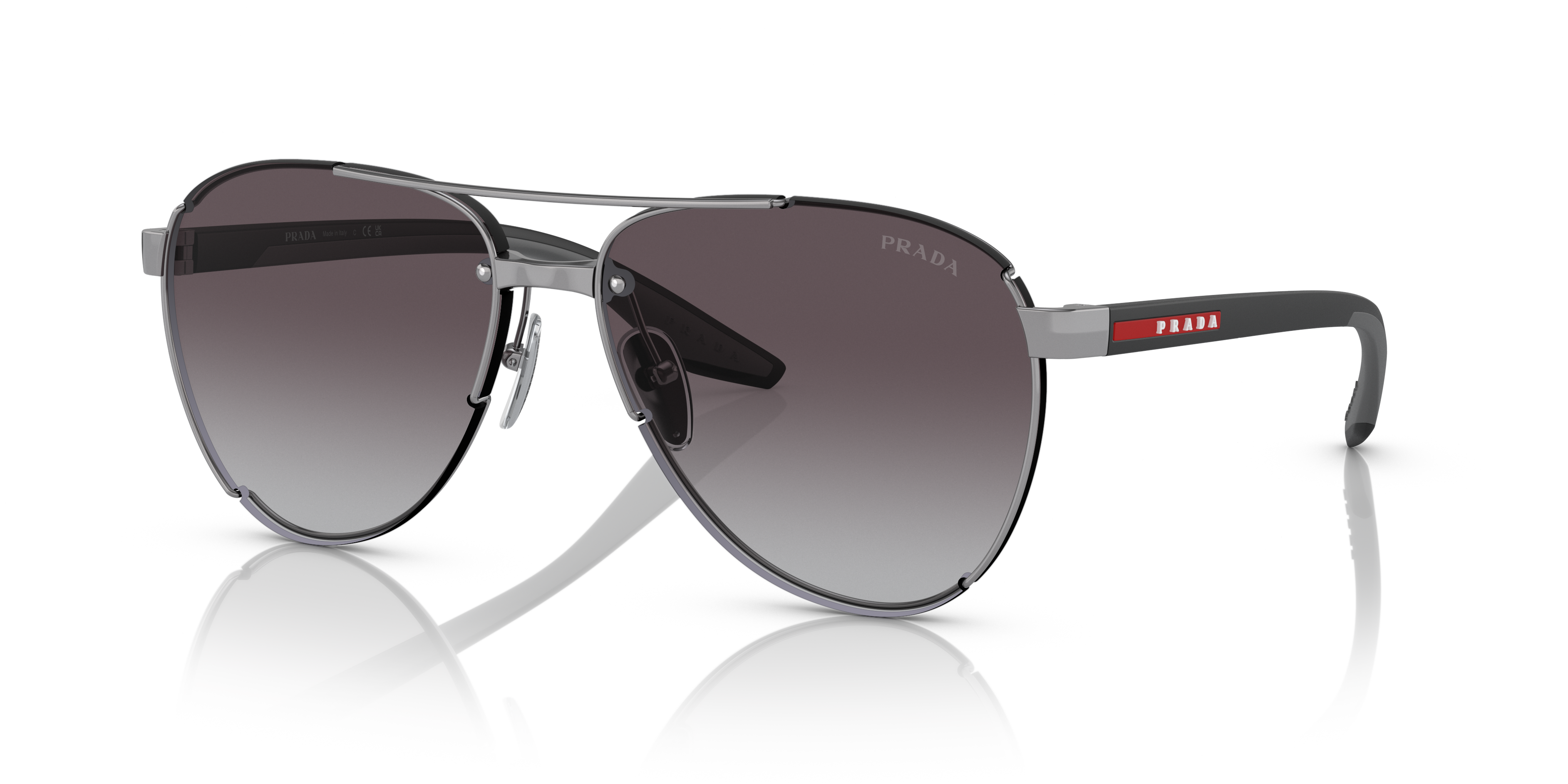 PRADA LINEA ROSSA SUNGLASSES - PS 51YS 5AV09U 61