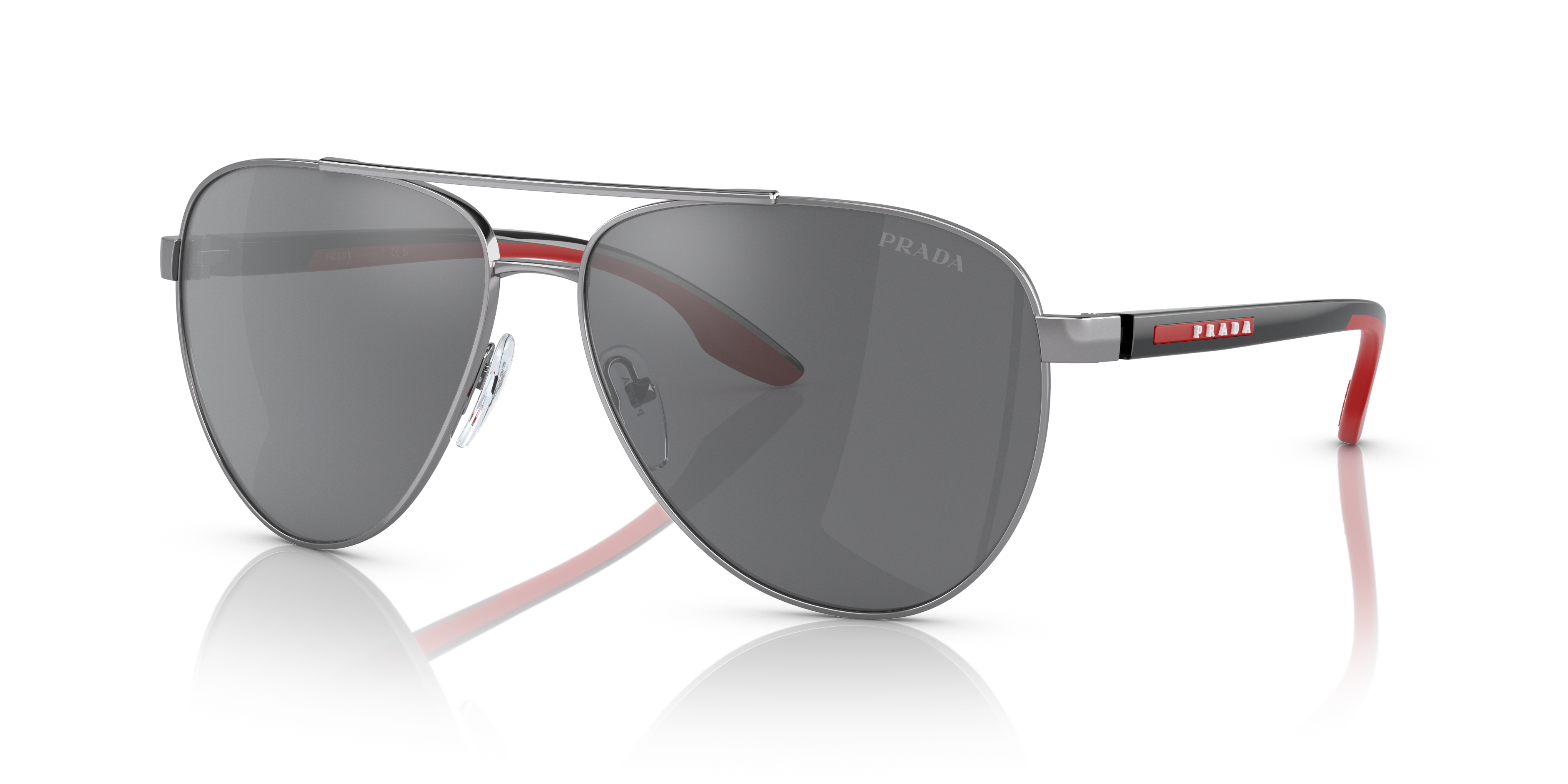 PRADA LINEA ROSSA SUNGLASSES - PS 52YS 5AV07G 61