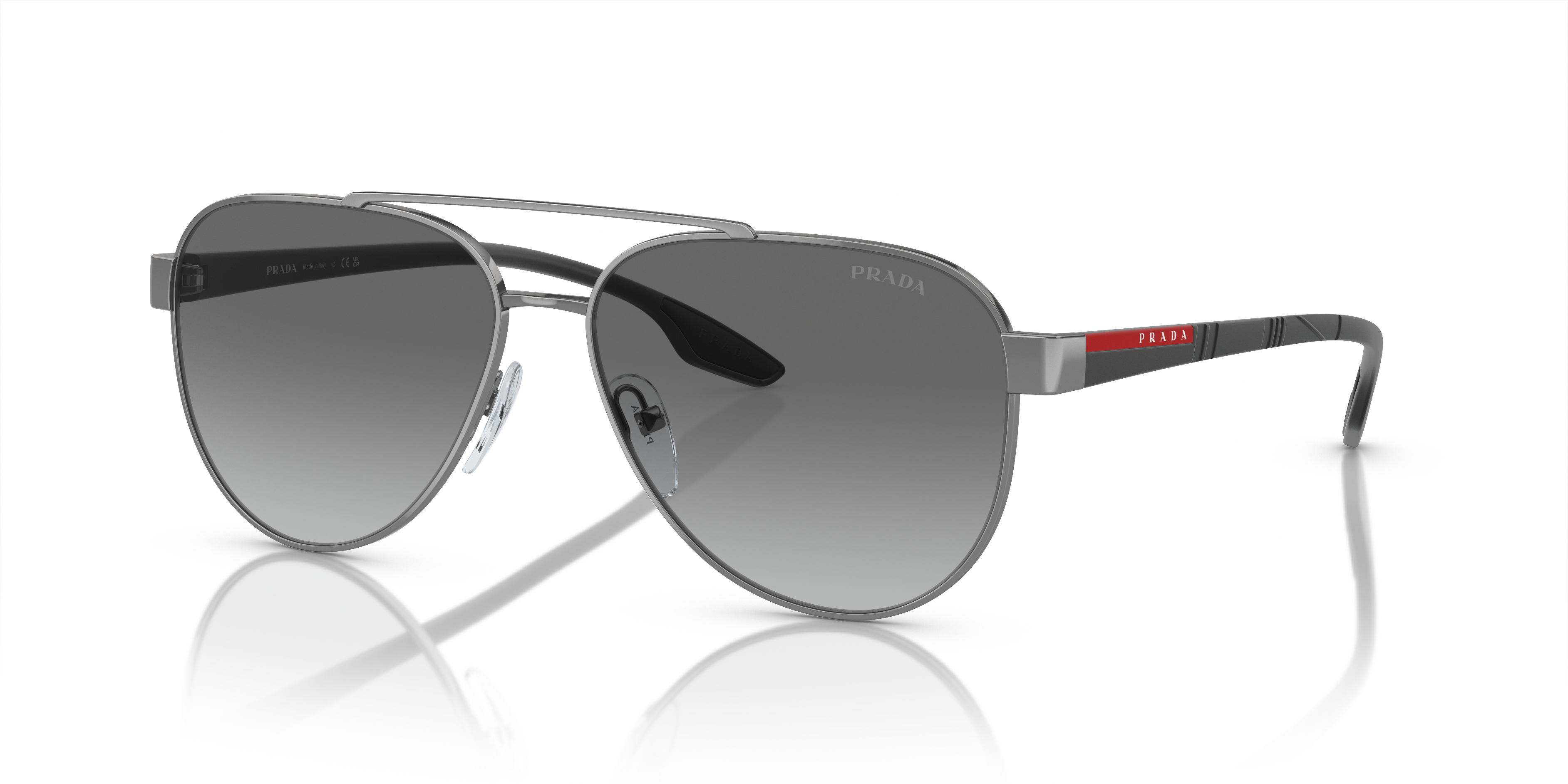 PRADA LINEA ROSSA SUNGLASSES - 54TS 5AV3M1 58