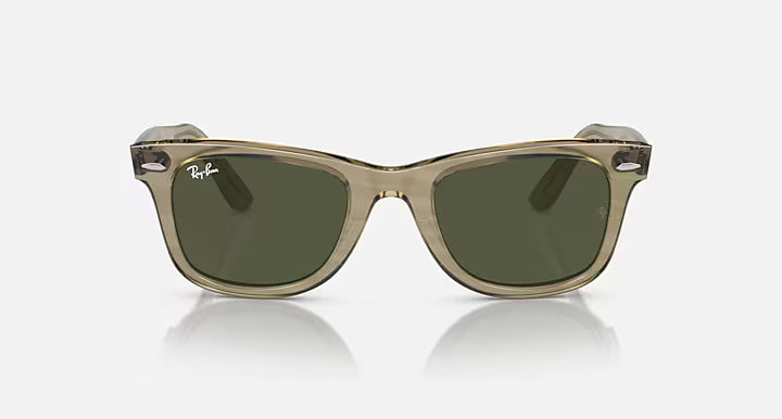 RAY-BAN SUNGLASSES WAYFARER - RB2140 138731 50 - Photo Striped Gray