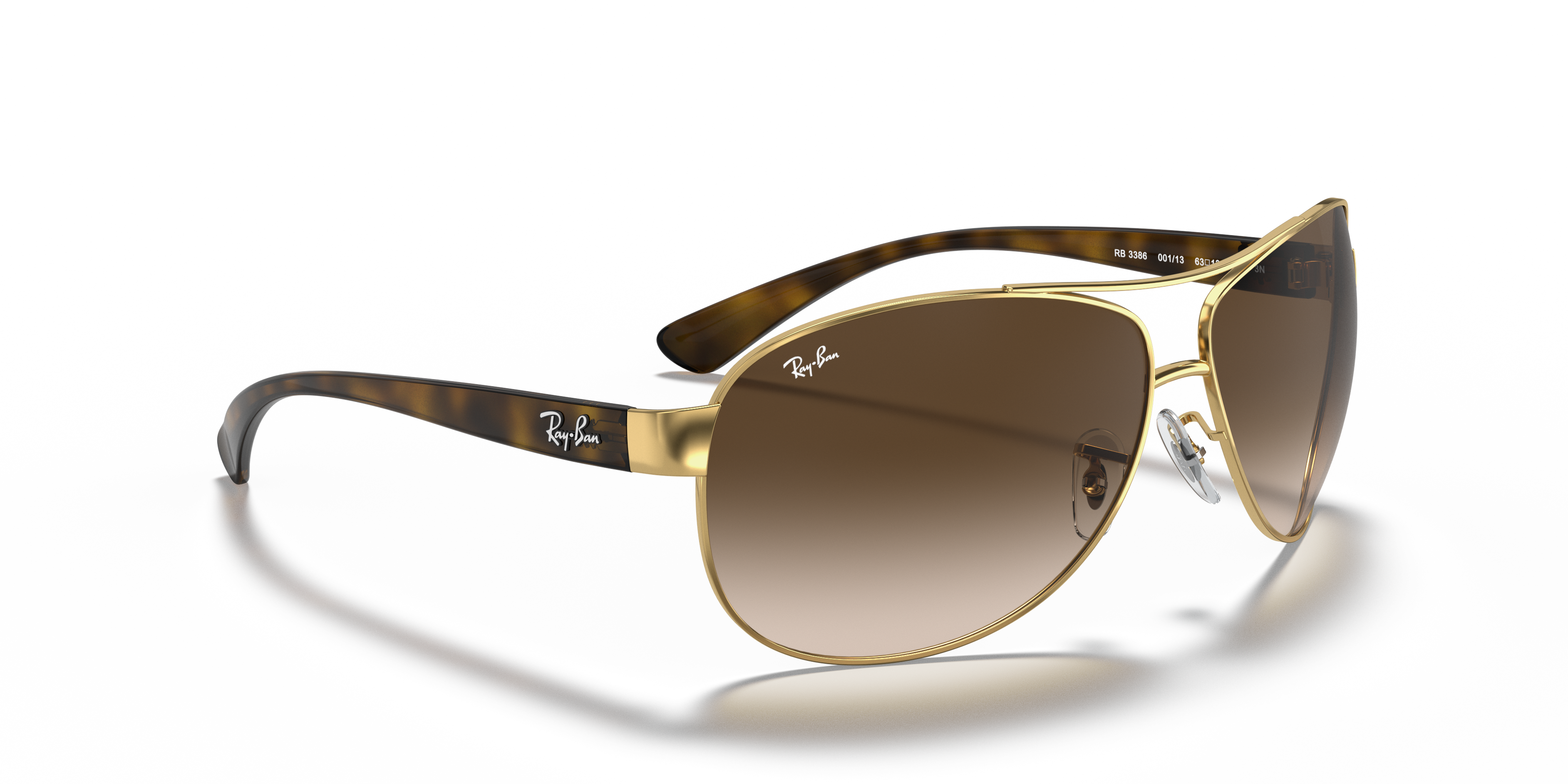 RAYBAN SUNGLASSES - RB3386 001/13 63