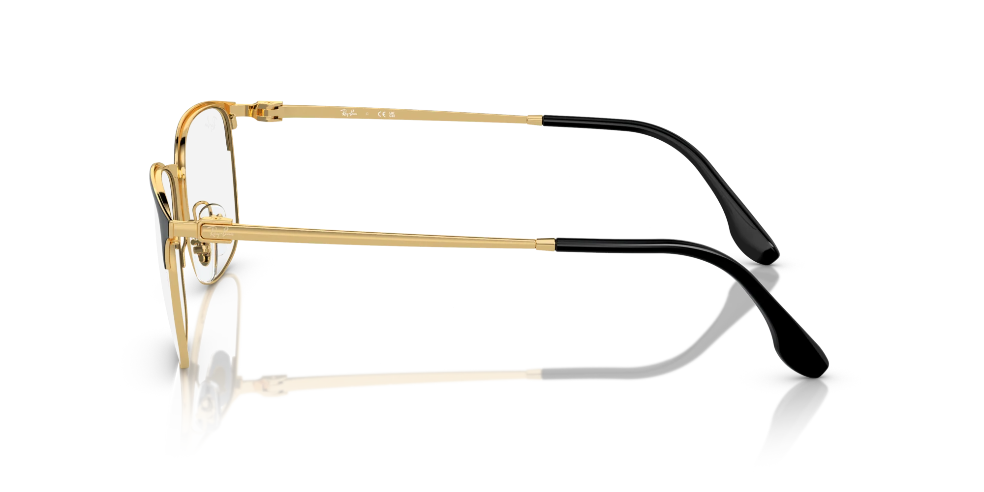 RAY-BAN EYEGLASSES - RX6494 2991 Black on Gold