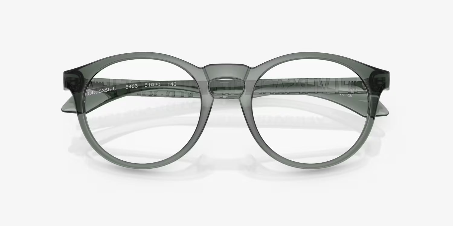VERSACE EYEGLASSES - VE3355U 5453 51 - Gray Transparent