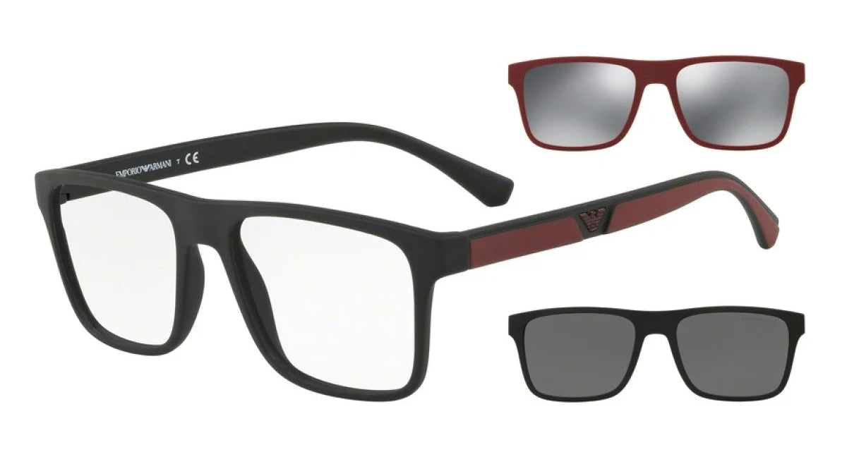 EMPORIO ARMANI CLIP-ON EYEGLASSES - EA4115 50421W 54