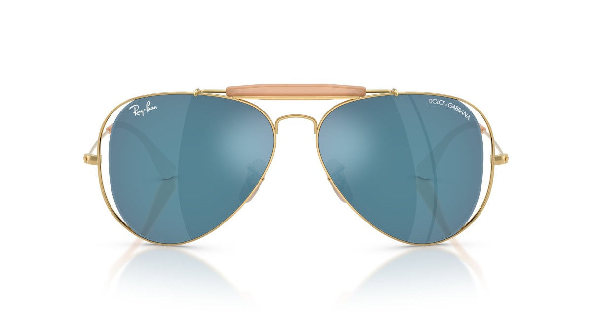 RAY-BAN X DOLCE GABBANA AVIATOR SUNGLASSES - RB3029M 001/71 54