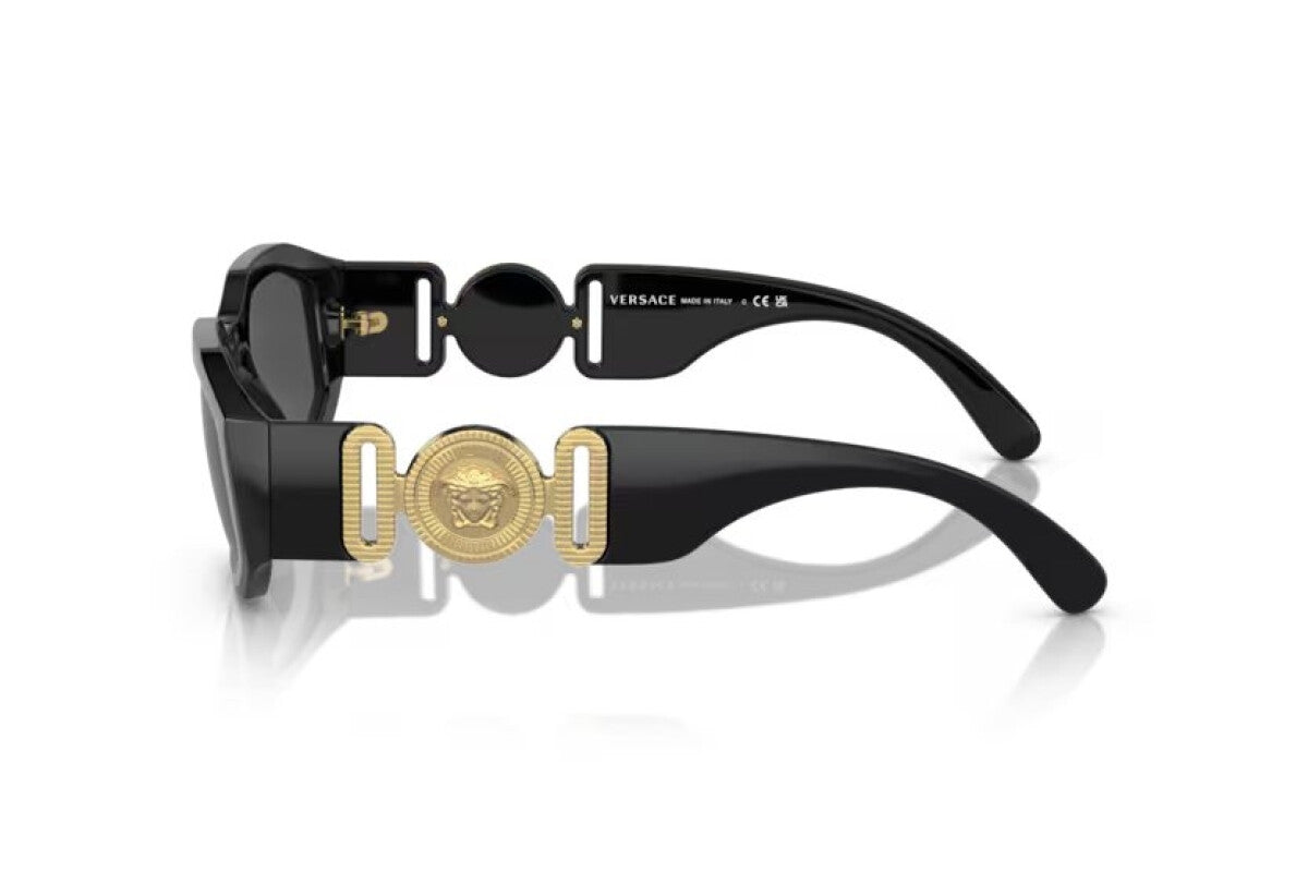 VERSACE SUNGLASS - VE4361 GB1/87 53 - BLACK