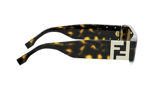 FENDI SQUARED SUNGLASSES - FE40181I 52E 52