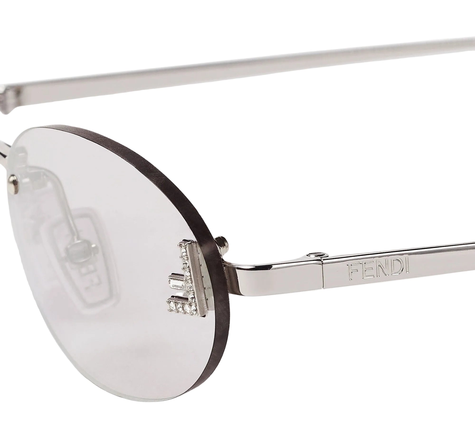 FENDI FIRST CRYSTAL SUNGLASSES - FE4075US 16C 54