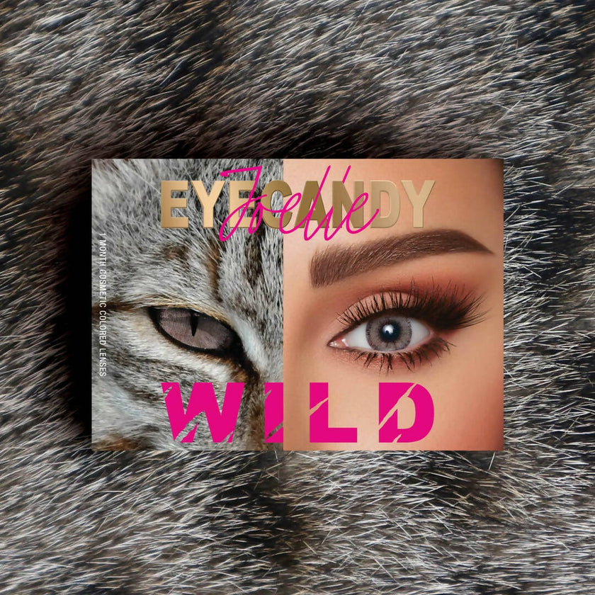 EYECANDY WILD CONTACT LENS - WILD CAT PLANO - Pack Of 2 - Monthly