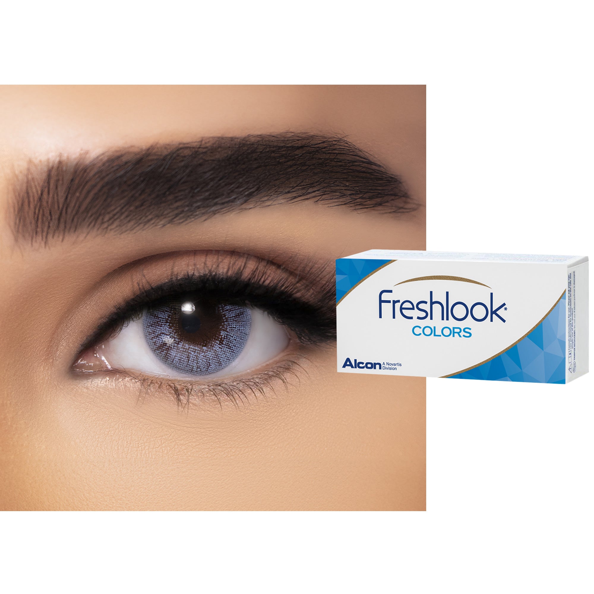 Alcon FreshLook Colors Monthly (BLUE) Contact Lenses - Pack of 2