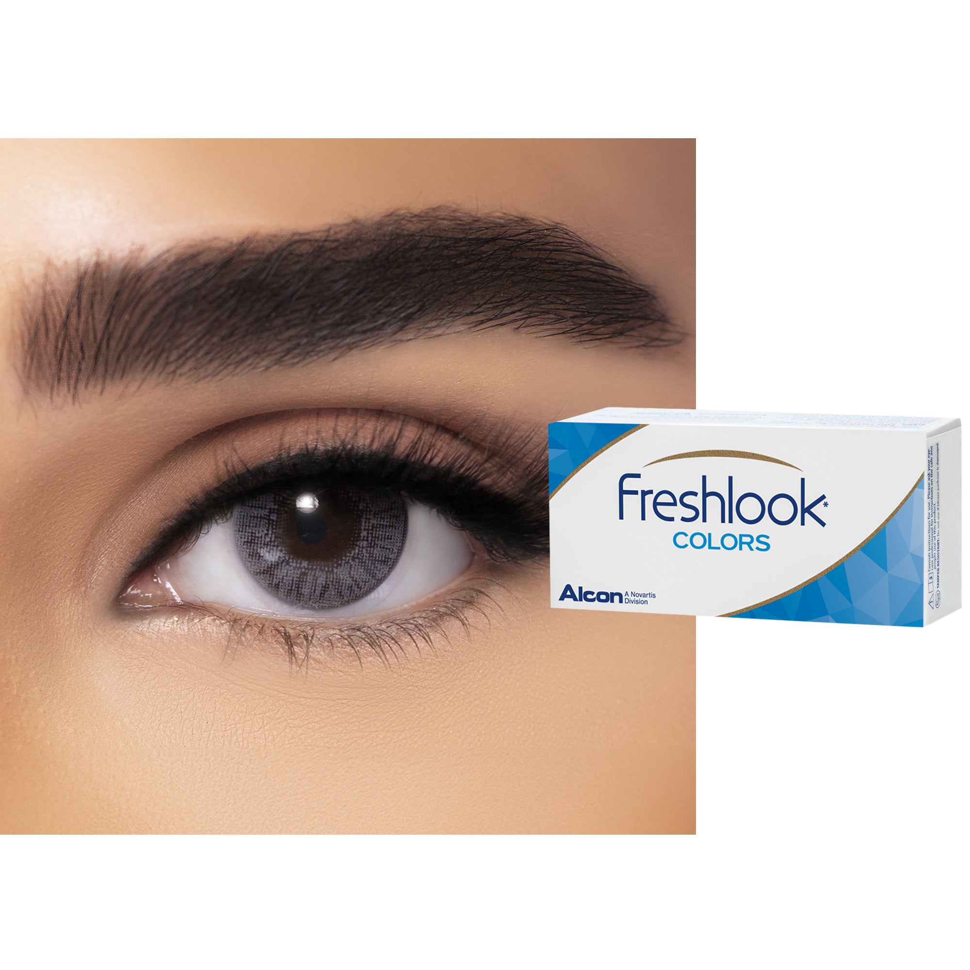 Alcon FreshLook Colors Monthly (MISTY GREY) Contact Lenses - Pack of 2