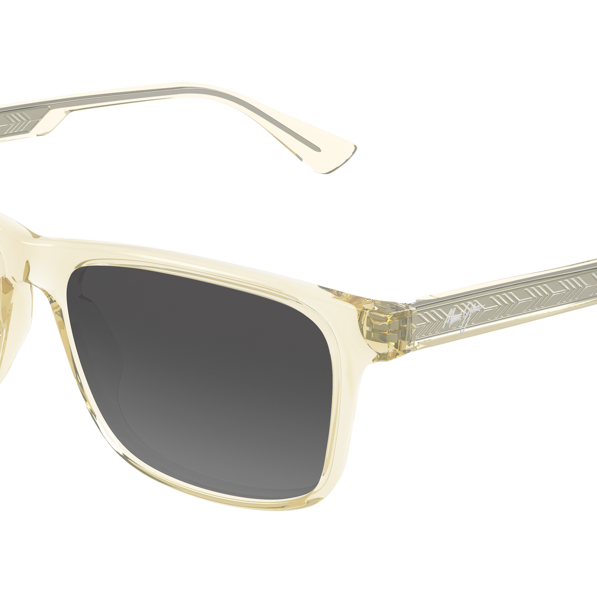 MAUI JIM SUNGLASSES - MJ0587S-003/GS587-21 GREY OKINA SHINY TRANS LIGH