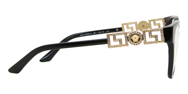 VERSACE EYEGLASSES - VE3358B GB1 52 - Black