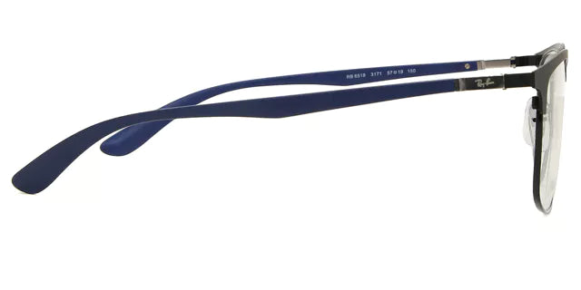 RAY-BAN EYEGLASSES - RX6518 3171 57 - Black/Sand Blue