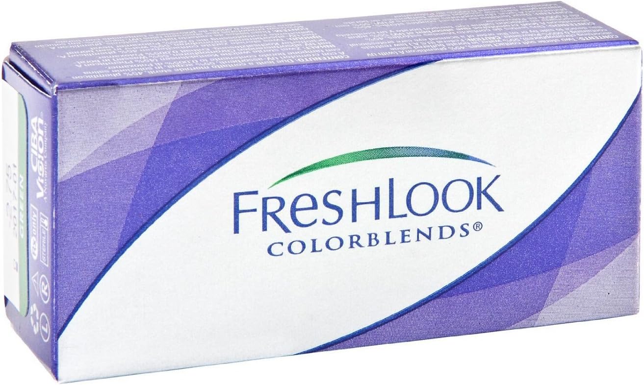 Alcon Freshlook Colorblends Monthly (BROWN) Contact Lenses - Pack of 2