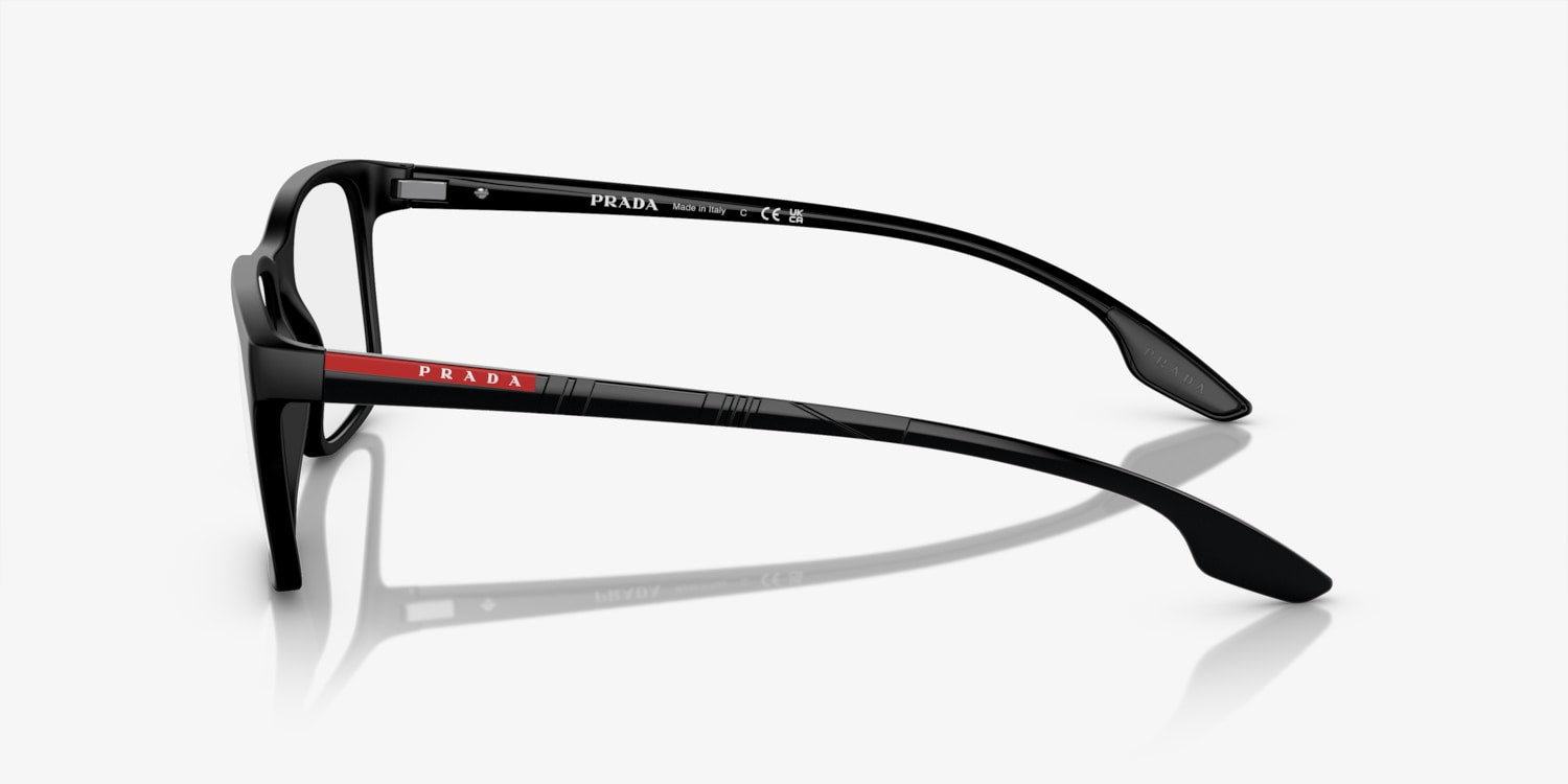 PRADA LINEA ROSSA EYEGLASSES - PS 01LV 1BO1O1 54