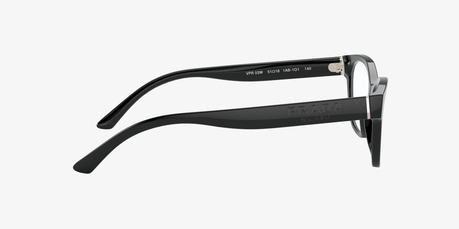 PRADA EYEGLASSES - PR 03WV 1AB1O1 53