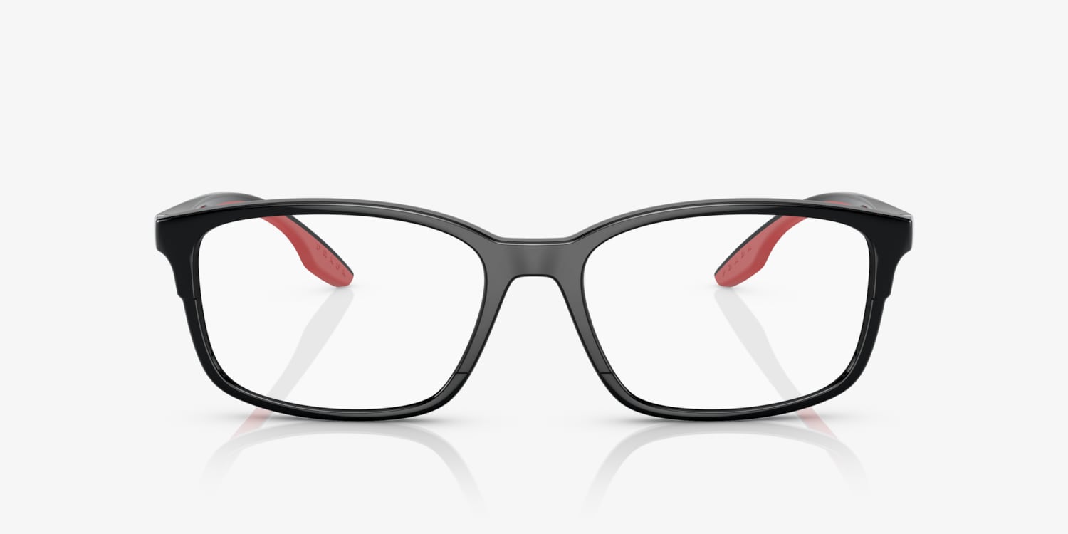 PRADA LINEA ROSSA EYEGLASSES - PS 01PV 1AB1O1 56