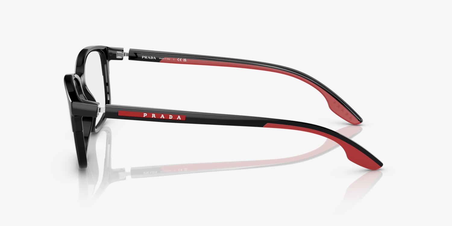 PRADA LINEA ROSSA EYEGLASSES - PS 01PV 1AB1O1 56