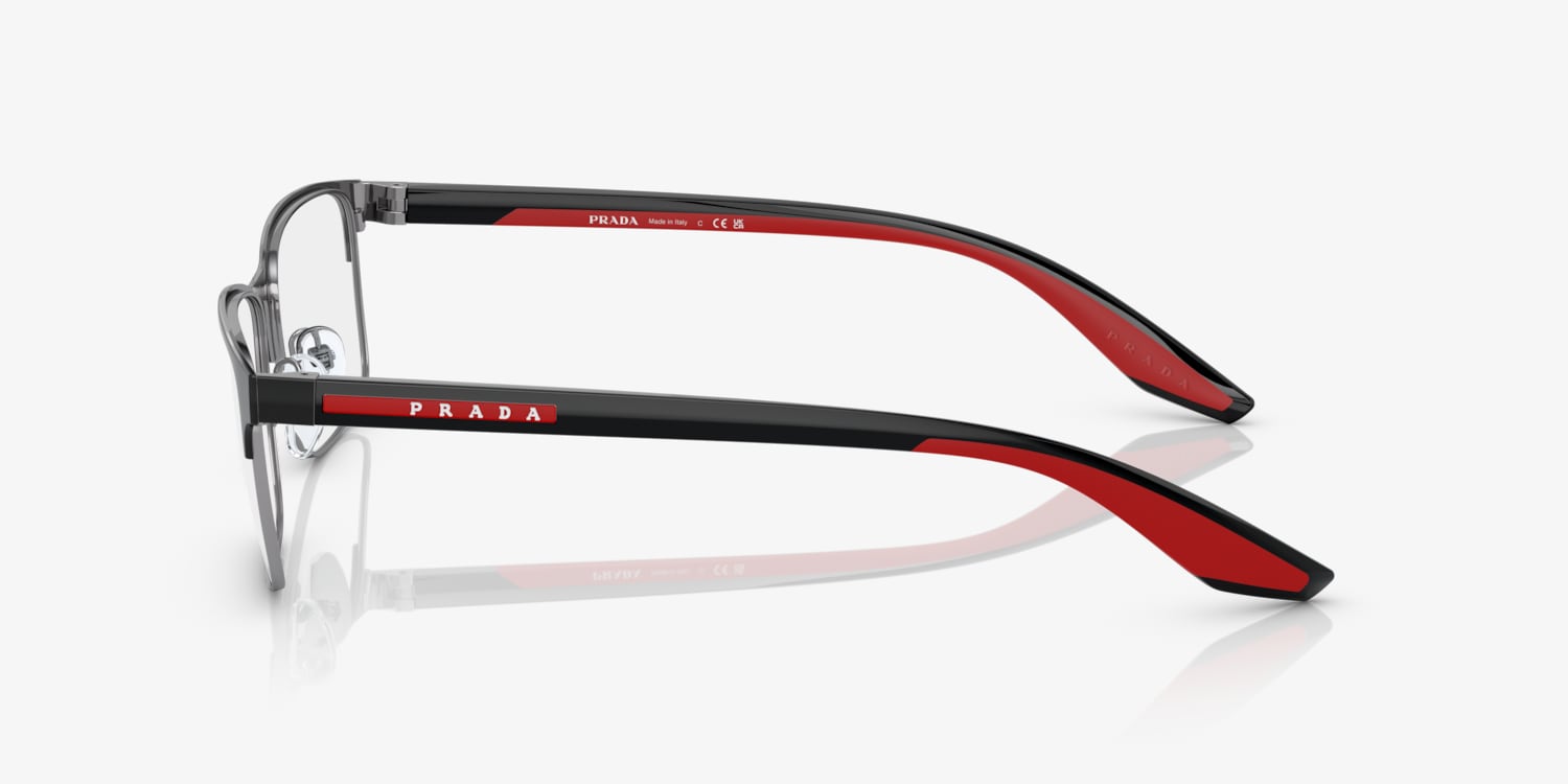 PRADA LINEA ROSSA EYEGLASSES - PS 50PV YDC1O1 55