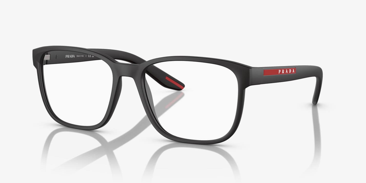 PRADA LINEA ROSSA EYEGLASSES - PS 06PV DG01O1 55