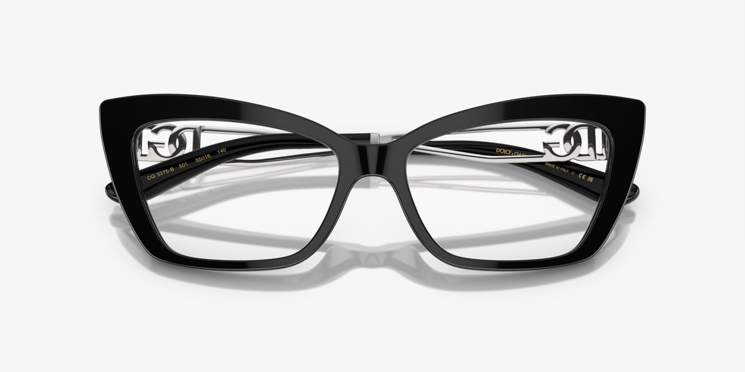 DOLCE & GABANNA EYEGLASSES - DG3375B 501 53